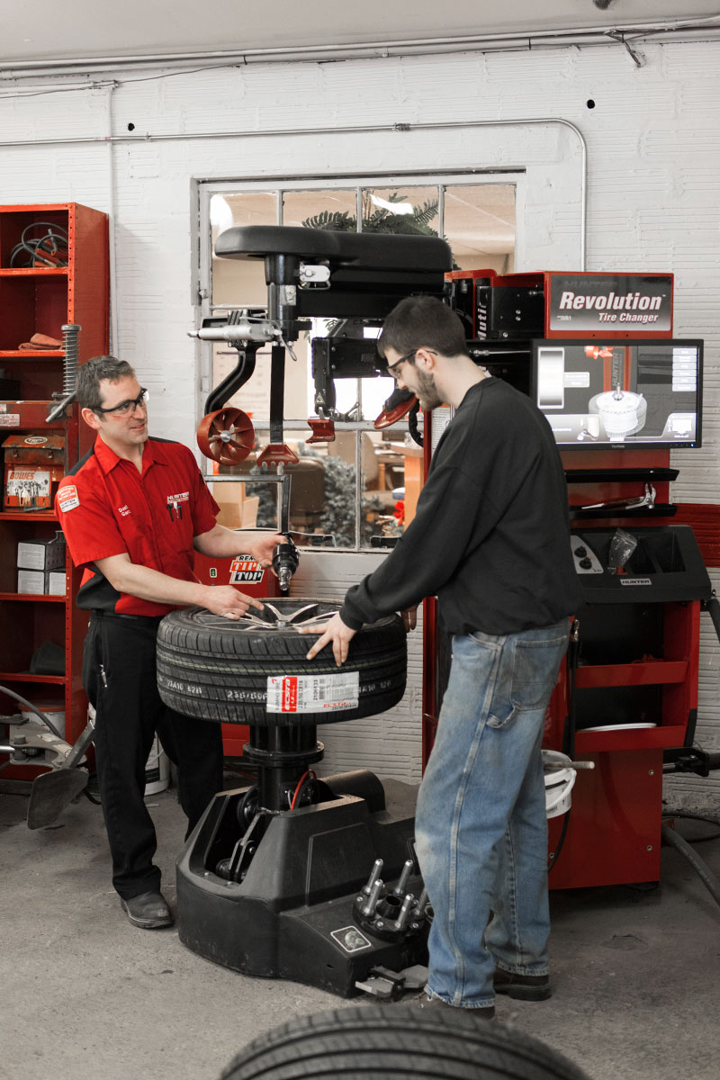 hunter service representative training technician to use a revolution